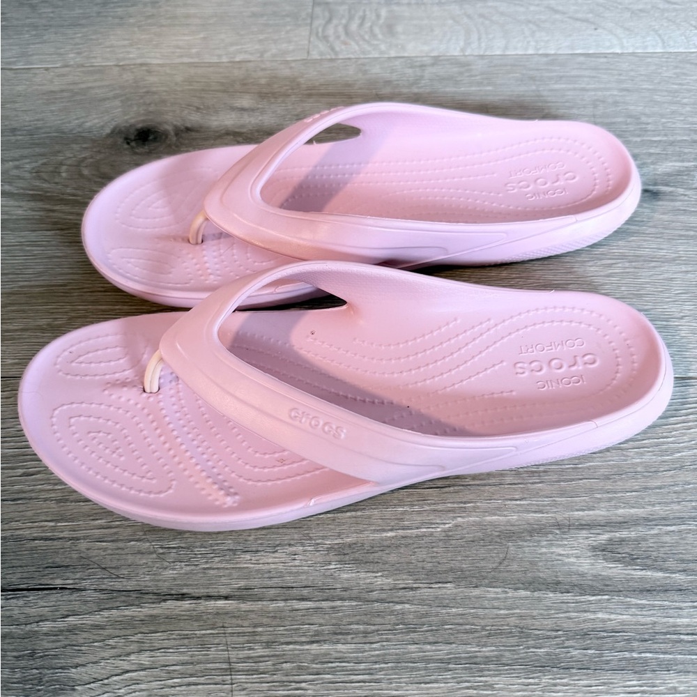 CROCS Light Pink Sandals Women’s 10